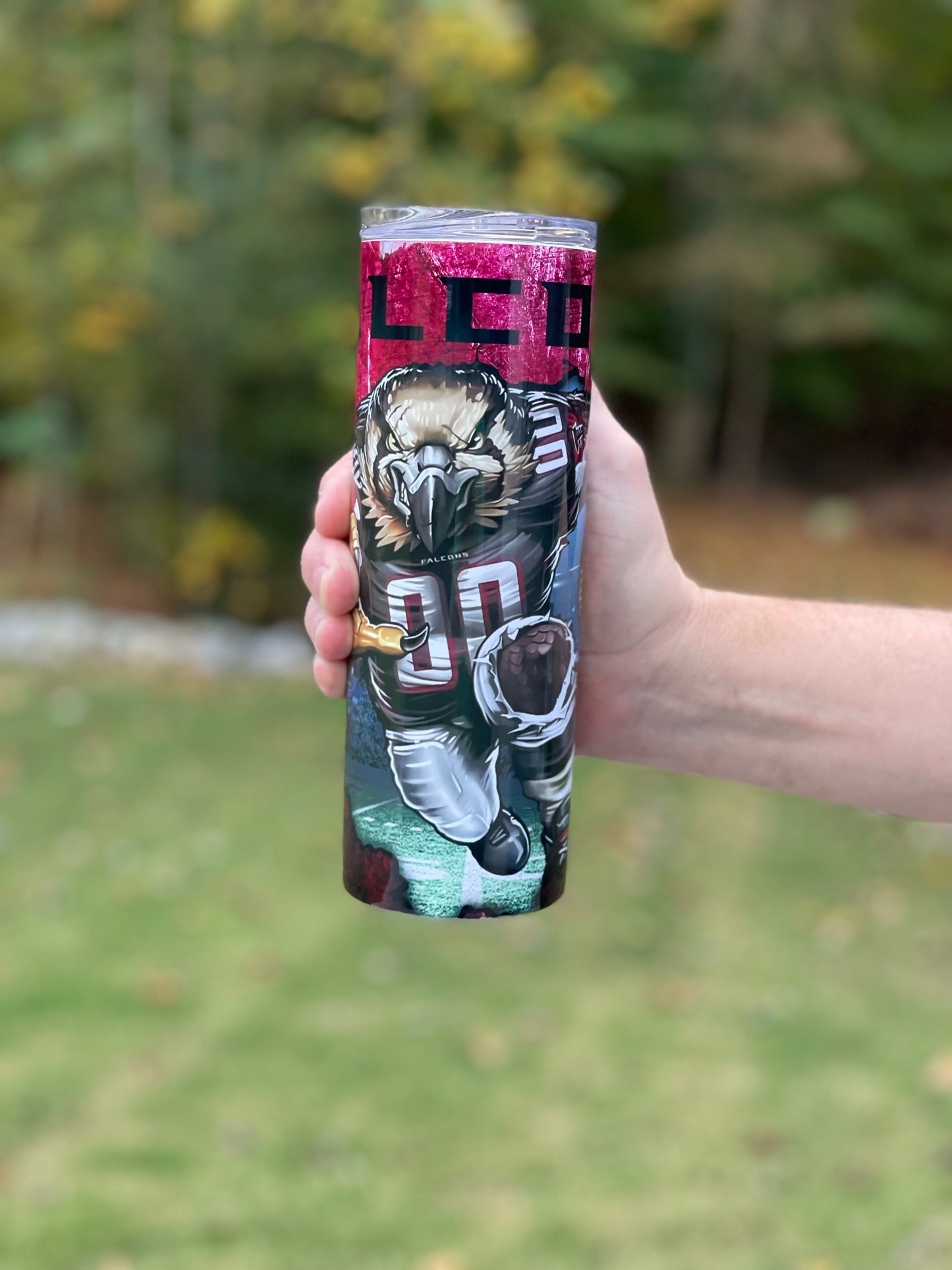 Falcons Football Tumbler