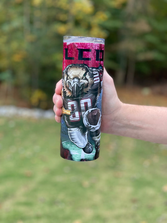 Falcons Football Tumbler